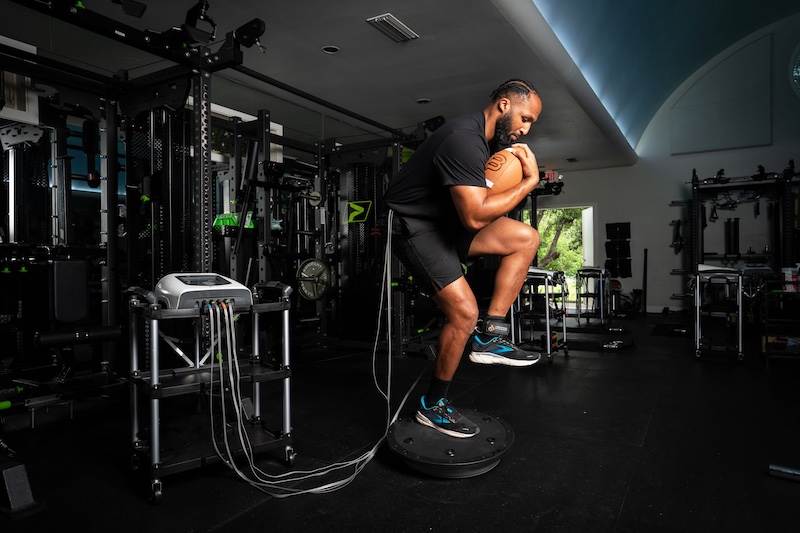 Strength and speed training with the Neubie device
